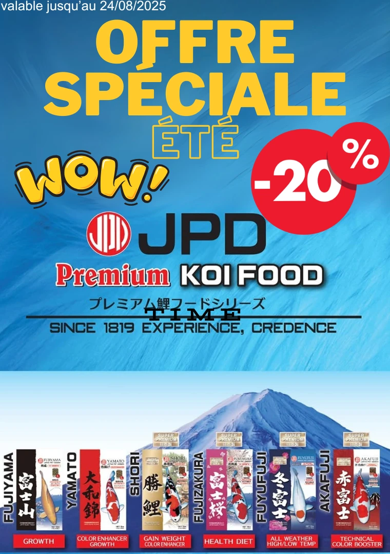 -20% sur la nourriture JPD