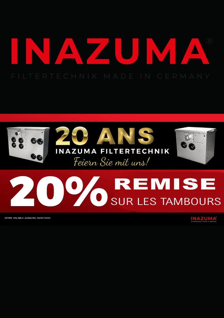 -20% sur les tambours inazuma