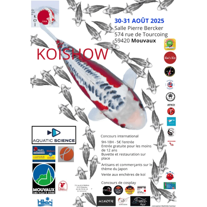 Grand Koï Show France 2025 – Concours & Passion Koï